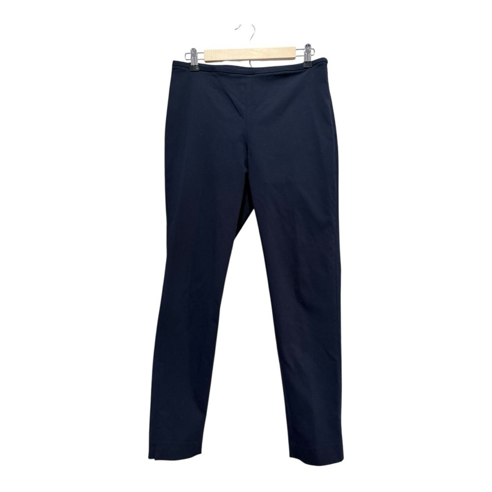 J. McLaughlin Navy Ankle Pants Size 8, Slim Trouser